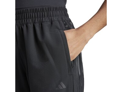 ADIDAS Damen Sporthose Pacer All Gym 3-Streifen Woven Mid-Rise Schwarz