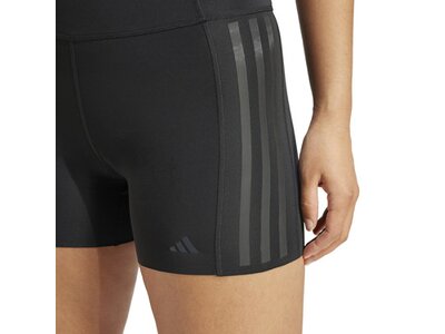ADIDAS Damen Tight Optime 4-Inch Raw-Cut-Hem Schwarz