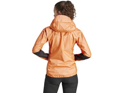 ADIDAS Damen Funktionsjacke Terrex Techrock Light GORE-TEX Active Rot