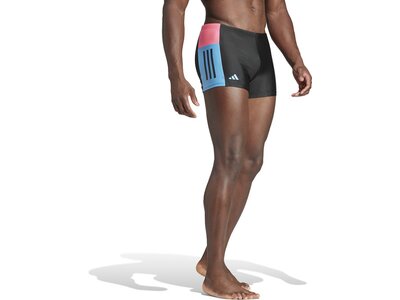 ADIDAS Badehose Colorblock 3-Streifen Schwarz