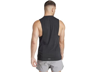 ADIDAS Herren Shirt Designed for Training Workout Schwarz