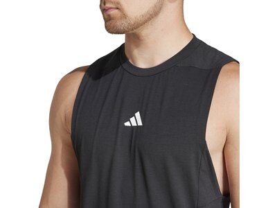 ADIDAS Herren Shirt Designed for Training Workout Schwarz