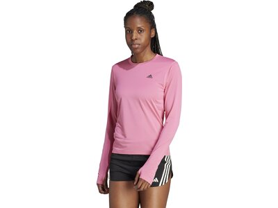 ADIDAS Damen T-Shirt Run Icons Running Pink