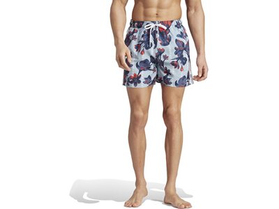 ADIDAS Herren Shorts Floral CLX Short-Length Blau