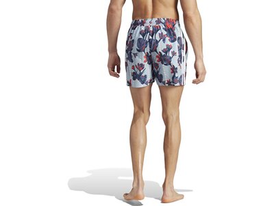 ADIDAS Herren Shorts Floral CLX Short-Length Blau