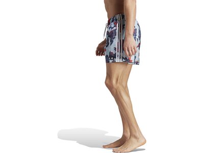 ADIDAS Herren Shorts Floral CLX Short-Length Blau