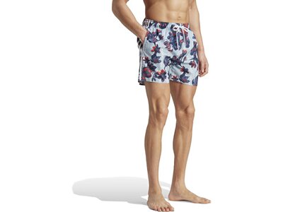 ADIDAS Herren Shorts Floral CLX Short-Length Blau