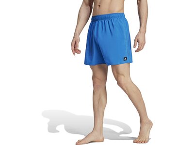 ADIDAS Herren Shorts Solid CLX Short-Length Blau