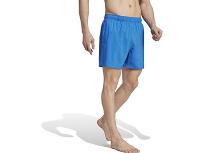 ADIDAS Herren Shorts Solid CLX Short-Length Blau