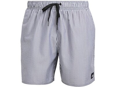 ADIDAS Herren Shorts Stripey Classics Short Length Silber