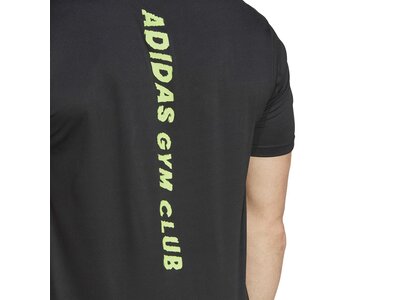 ADIDAS Herren Shirt HIIT Slogan Training Schwarz