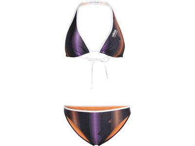 ADIDAS Damen Bikini Tiro Neckholder Grau