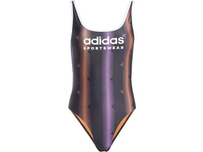 ADIDAS Damen Badeanzug Tiro U-Back Braun