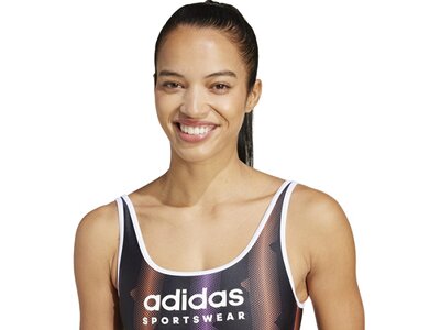 ADIDAS Damen Badeanzug Tiro U-Back Braun