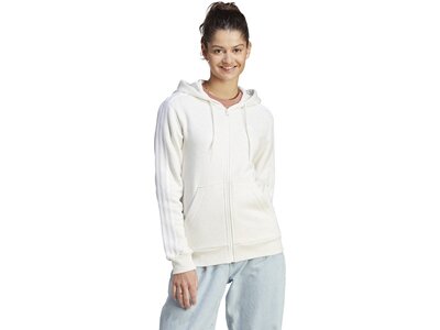 ADIDAS Damen Kapuzensweat Essentials 3-Streifen Pink