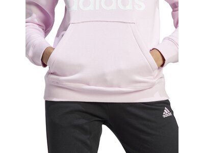 ADIDAS Damen Kapuzensweat Essentials Big Logo Regular Pink