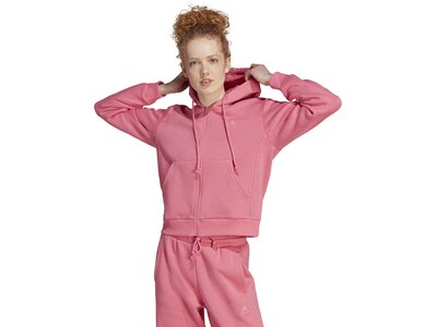 ADIDAS Damen Kapuzensweat ALL SZN Fleece Full-Zip Pink