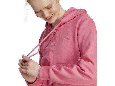 ADIDAS Damen Kapuzensweat ALL SZN Fleece Full-Zip Pink