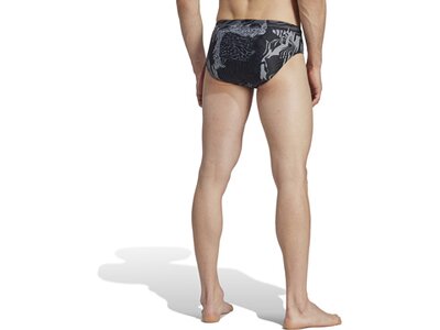 ADIDAS Badehose Performance Graphic Schwarz
