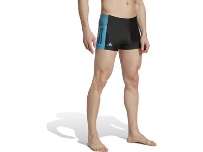 ADIDAS Badehose Colorblock 3-Streifen Schwarz