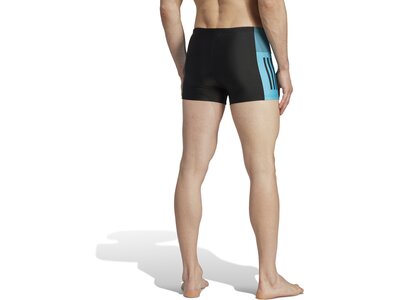 ADIDAS Badehose Colorblock 3-Streifen Schwarz