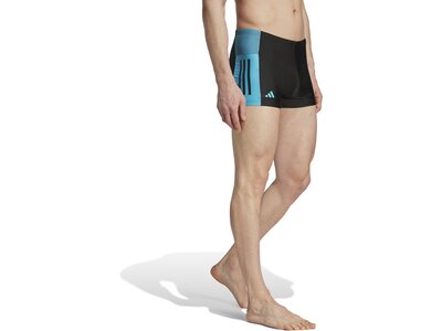 ADIDAS Badehose Colorblock 3-Streifen Schwarz