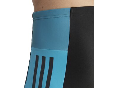 ADIDAS Badehose Colorblock 3-Streifen Schwarz