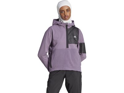 ADIDAS Damen Jacke Ultimate Running Conquer the Elements Winter Grau