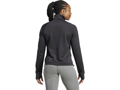 ADIDAS Damen Jacke AEROREADY Game & Go Quarter-Zip Schwarz