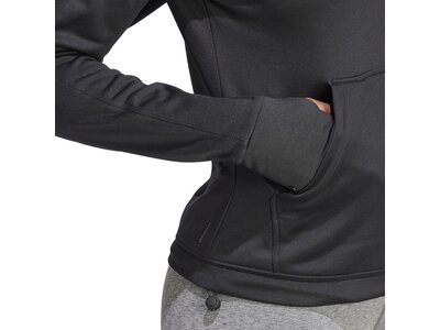 ADIDAS Damen Jacke AEROREADY Game & Go Quarter-Zip Schwarz