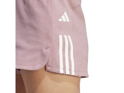 ADIDAS Damen Shorts Train Essentials Train Cotton 3-Streifen Pacer Pink