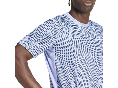 ADIDAS Herren Shirt Club Graphic Tennis Blau