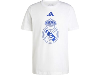 ADIDAS Herren Fanshirt Real Madrid DNA Graphic Weiß