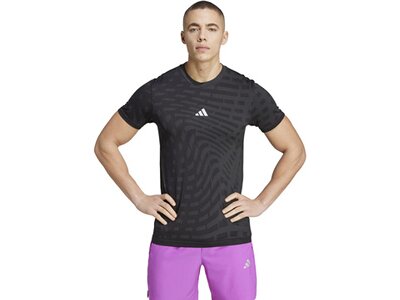 ADIDAS Herren Shirt Gym+ Training Seamless Schwarz