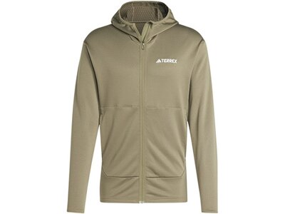 ADIDAS Herren Jacke TERREX XPERIOR LIGHT HOODED FLEECE Grau