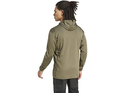 ADIDAS Herren Jacke TERREX XPERIOR LIGHT HOODED FLEECE Grau