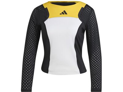 ADIDAS Damen Shirt Tennis HEAT.RDY Cropped FreeLift Schwarz