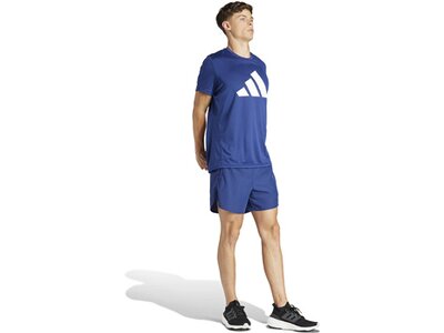 ADIDAS Herren Shorts Run It (Länge 5 Zoll) Blau