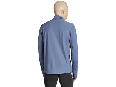 ADIDAS Herren Rollkragen Own the Run Half-Zip Blau