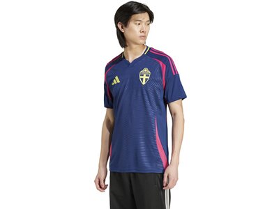 ADIDAS Herren Schweden 24 Auswärtstrikot Blau