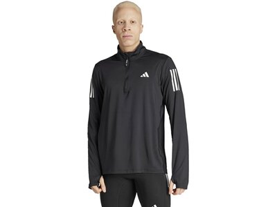 ADIDAS Herren Rollkragen Own the Run Half-Zip Schwarz