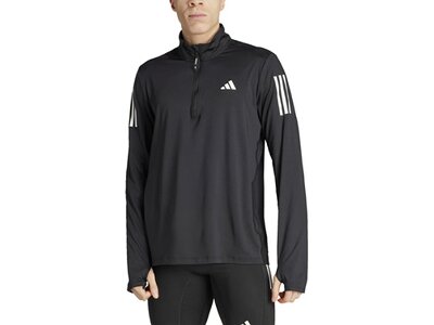ADIDAS Herren Rollkragen Own the Run Half-Zip Schwarz