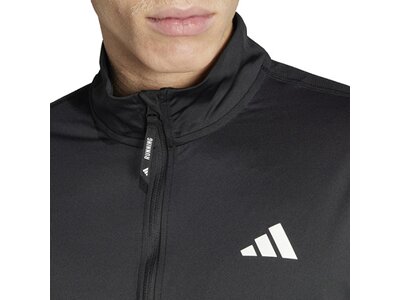 ADIDAS Herren Rollkragen Own the Run Half-Zip Schwarz