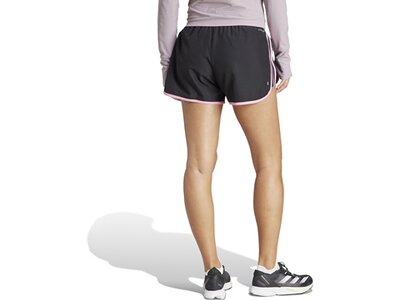 ADIDAS Damen Shorts Marathon 20 Running (Länge 4 Zoll) Schwarz