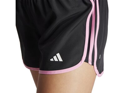 ADIDAS Damen Shorts Marathon 20 Running (Länge 4 Zoll) Schwarz