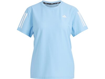 ADIDAS Damen T-Shirt Own the Run Blau