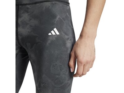 ADIDAS Damen Tight Train Essentials AOP Flower Tie-Dye Schwarz