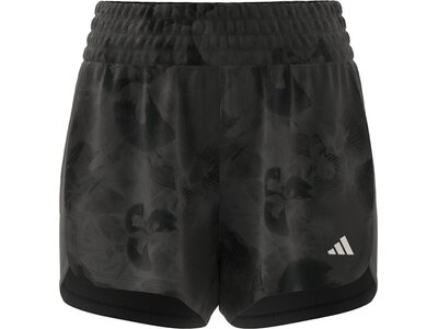 ADIDAS Damen Shorts Pacer Essentials AOP Flower Tie-Dye Knit Grau