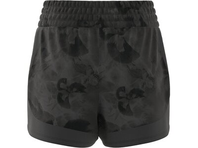 ADIDAS Damen Shorts Pacer Essentials AOP Flower Tie-Dye Knit Grau