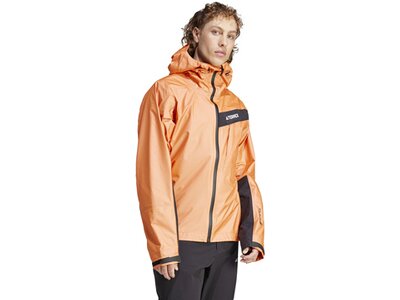 ADIDAS Herren Funktionsjacke Terrex Techrock Light Gore-Tex Active Rot